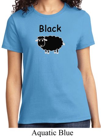 Black Sheep of the Family Funny Ladies Shirt