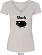 Black Sheep of the Family Funny Ladies V-Neck Shirt