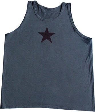 Black Star Cool Mens Adult Tanktop Tank
