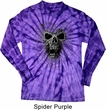 Black Widow Long Sleeve Tie Dye Shirt