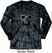 Black Widow Long Sleeve Tie Dye Shirt