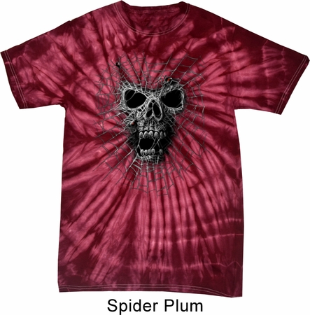Black Widow Spider Tie Dye Shirt