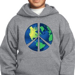 Blue Earth Peace Kids Hoody