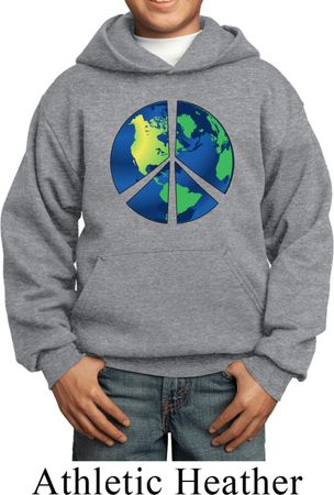 Blue Earth Peace Kids Hoody