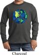 Blue Earth Peace Kids Long Sleeve Shirt
