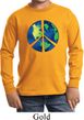 Blue Earth Peace Kids Long Sleeve Shirt