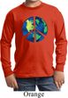 Blue Earth Peace Kids Long Sleeve Shirt
