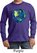 Blue Earth Peace Kids Long Sleeve Shirt