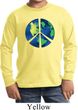 Blue Earth Peace Kids Long Sleeve Shirt