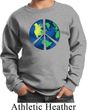 Blue Earth Peace Kids Sweat Shirt