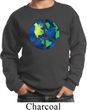 Blue Earth Peace Kids Sweat Shirt