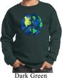 Blue Earth Peace Kids Sweat Shirt