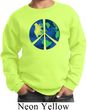 Blue Earth Peace Kids Sweat Shirt