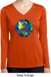Blue Earth Peace Ladies Dry Wicking Long Sleeve Shirt