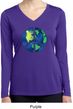Blue Earth Peace Ladies Dry Wicking Long Sleeve Shirt