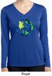 Blue Earth Peace Ladies Dry Wicking Long Sleeve Shirt