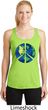 Blue Earth Peace Ladies Dry Wicking Racerback Tank Top