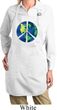 Blue Earth Peace Ladies Full Length Apron with Pockets