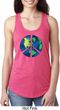 Blue Earth Peace Ladies Ideal Tank Top