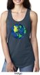 Blue Earth Peace Ladies Ideal Tank Top