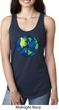Blue Earth Peace Ladies Ideal Tank Top