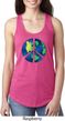 Blue Earth Peace Ladies Ideal Tank Top