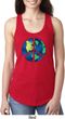 Blue Earth Peace Ladies Ideal Tank Top