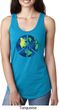Blue Earth Peace Ladies Ideal Tank Top