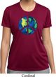 Blue Earth Peace Ladies Moisture Wicking Shirt