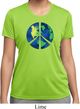Blue Earth Peace Ladies Moisture Wicking Shirt