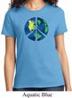 Blue Earth Peace Ladies Shirt