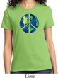 Blue Earth Peace Ladies Shirt