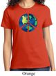 Blue Earth Peace Ladies Shirt