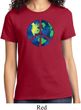Blue Earth Peace Ladies Shirt
