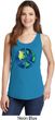 Blue Earth Peace Ladies Tank Top