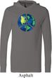 Blue Earth Peace Lightweight Hoodie Tee