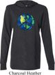 Blue Earth Peace Lightweight Hoodie Tee