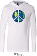 Blue Earth Peace Lightweight Hoodie Tee