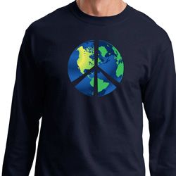 Blue Earth Peace Long Sleeve Shirt