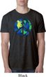 Blue Earth Peace Mens Burnout Shirt
