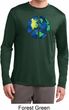 Blue Earth Peace Mens Dry Wicking Long Sleeve Shirt