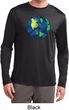 Blue Earth Peace Mens Dry Wicking Long Sleeve Shirt