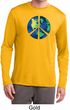 Blue Earth Peace Mens Dry Wicking Long Sleeve Shirt