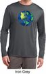 Blue Earth Peace Mens Dry Wicking Long Sleeve Shirt