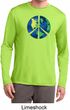 Blue Earth Peace Mens Dry Wicking Long Sleeve Shirt