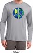 Blue Earth Peace Mens Dry Wicking Long Sleeve Shirt