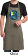 Blue Earth Peace Mens Full Length Apron with Pockets
