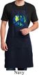 Blue Earth Peace Mens Full Length Apron with Pockets