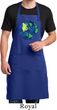Blue Earth Peace Mens Full Length Apron with Pockets