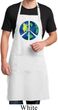 Blue Earth Peace Mens Full Length Apron with Pockets